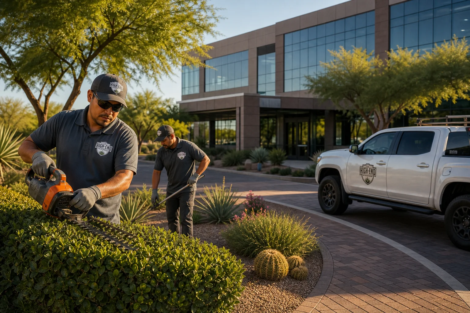 Corporate Campus Landscaping: Employee Wellbeing and Brand Image