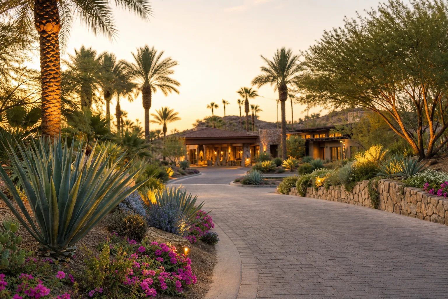 Hotel and Resort Landscaping: First Impressions That Drive Bookings