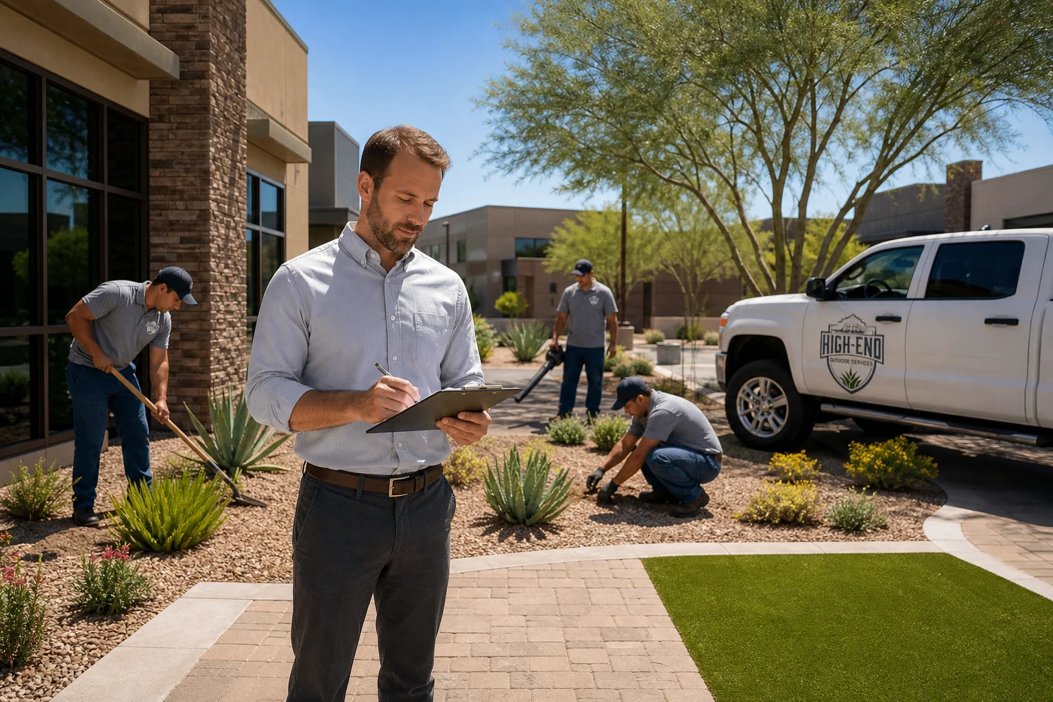 KPIs and Reporting: How Property Managers Should Measure a Landscape Vendor