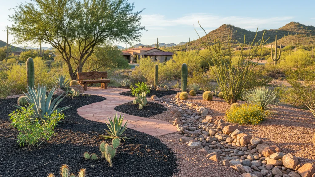 Mulch vs Rock Landscaping: Best Ground Cover for Arizona Desert Climate