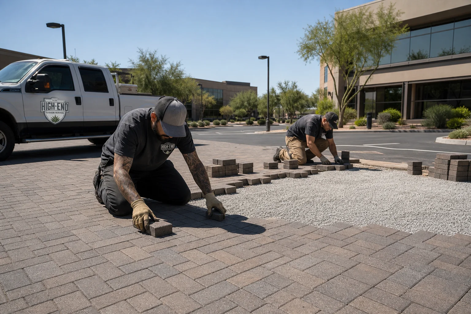 Permeable Pavers and Drainage Compliance for Commercial Properties