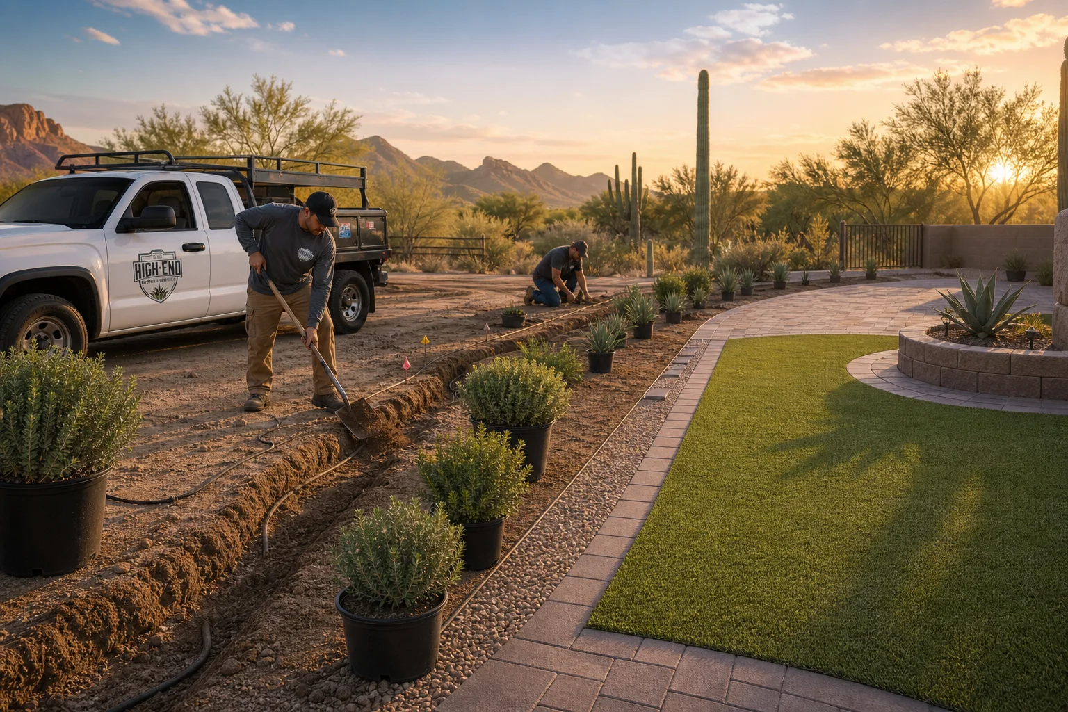 Phasing a Common Area Landscape Renovation Across Three Budget Years