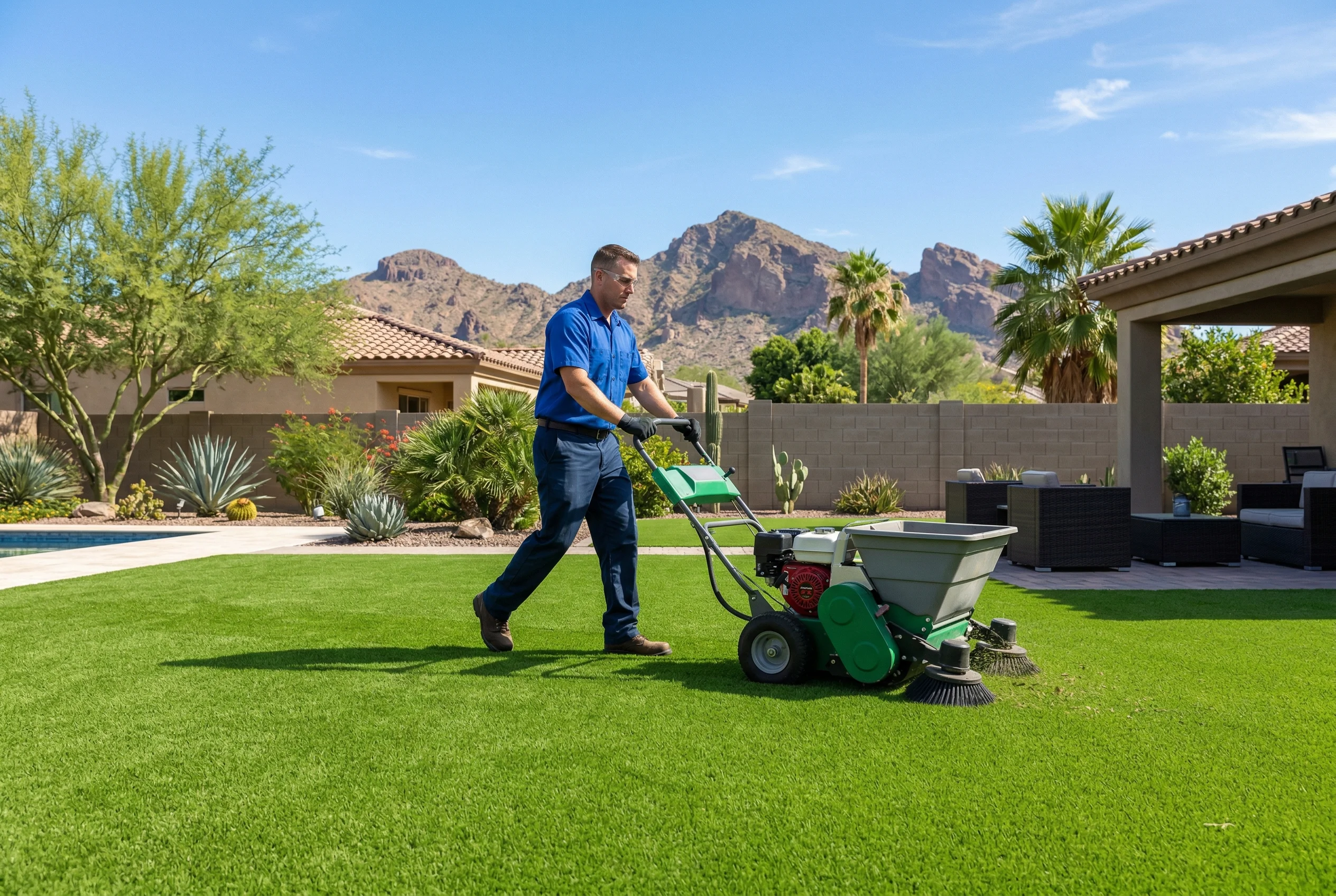 Turf Cleaning in Mesa